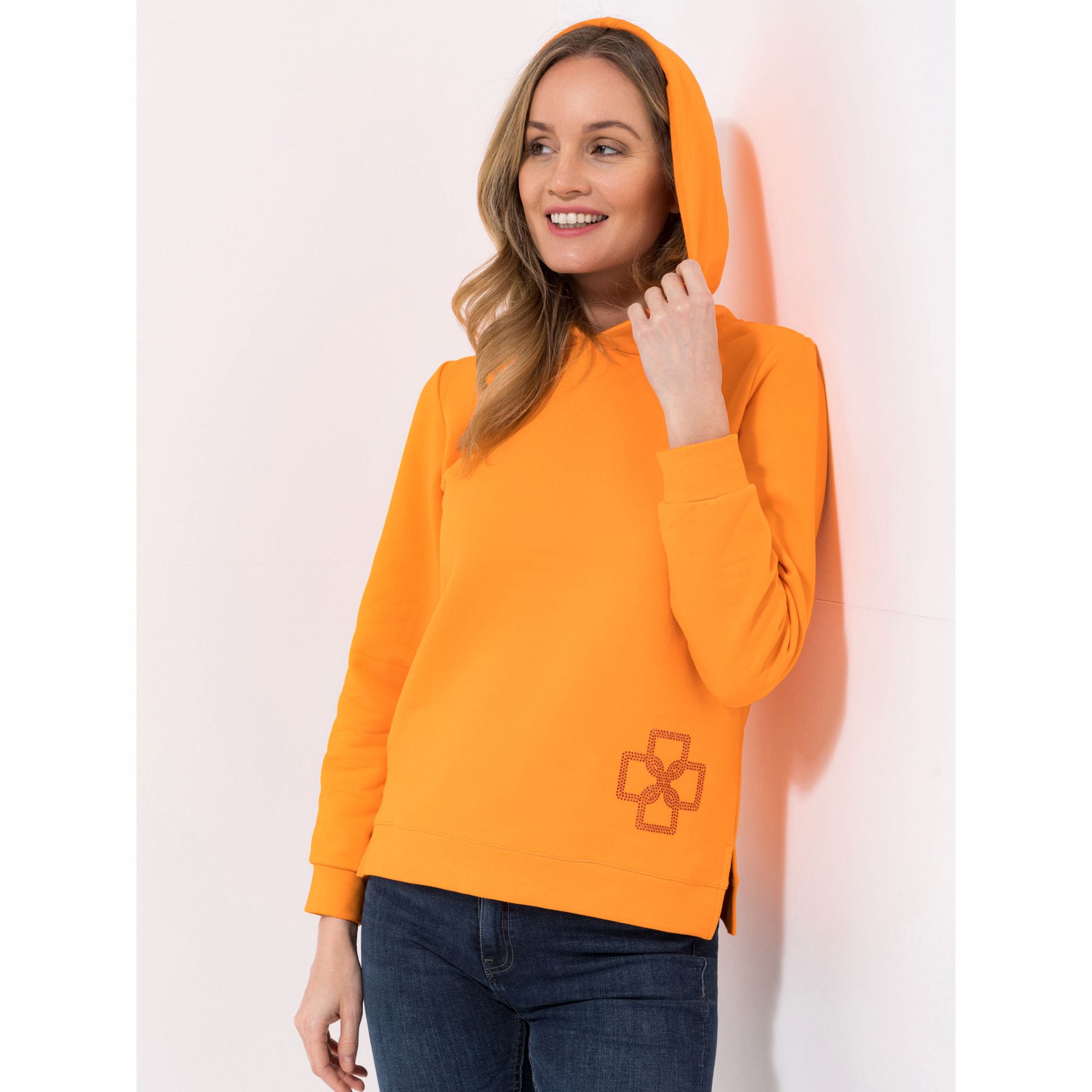 DAWID by Dawid Tomaszewski Sweatshirt, Kapuze Strassmotiv figurumspielend