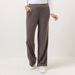 KIM & CO. Hose, lange Form Soft Strick Optik 2 Eingrifftaschen weites Bein