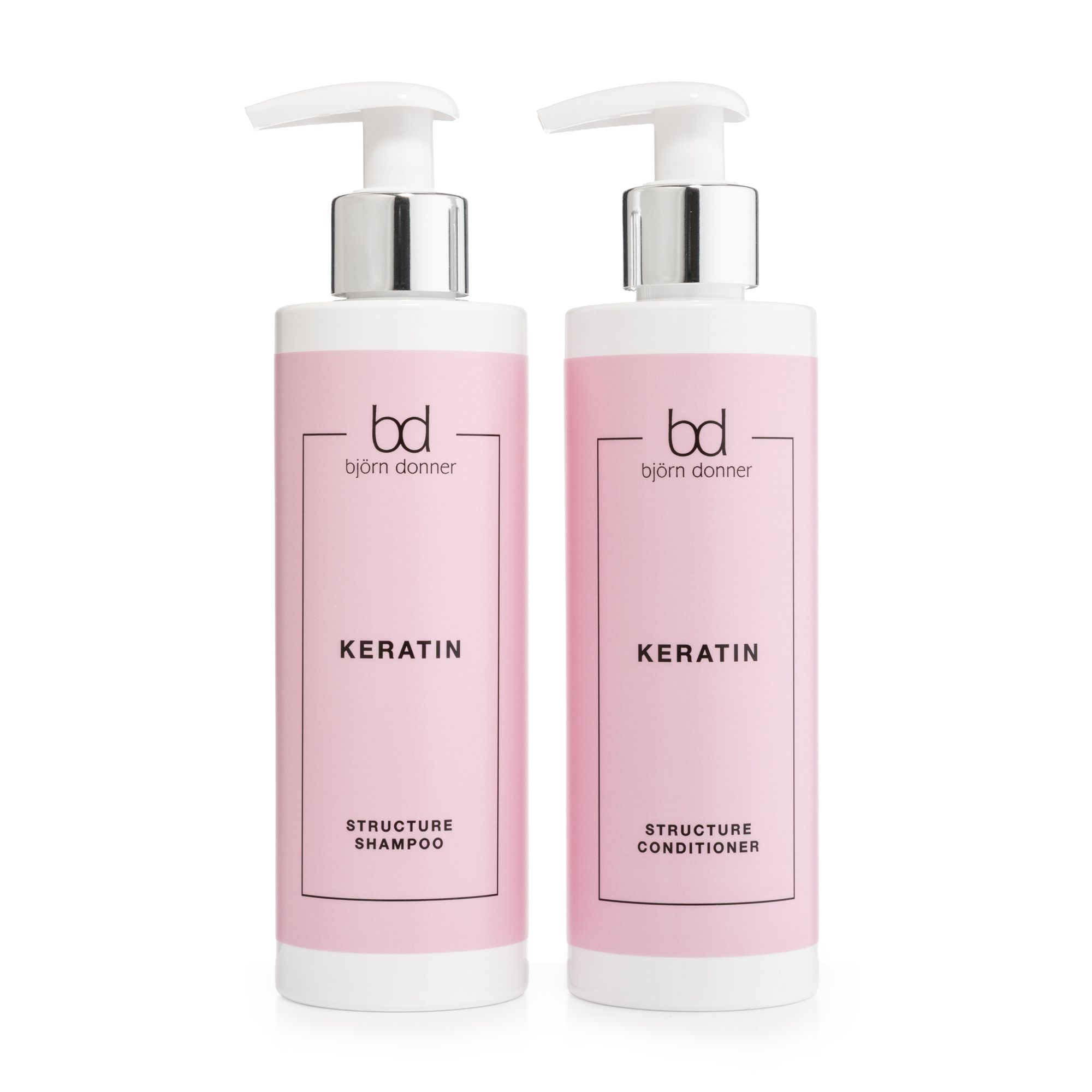 BJÖRN DONNER Keratin Shampoo, Conditioner je 250ml
