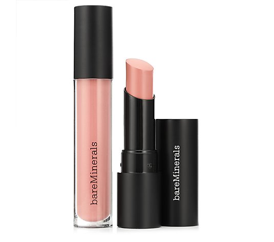bareMinerals® Gen Nude Wardrobe Lippenstift & Lipgloss-Set 2tlg.