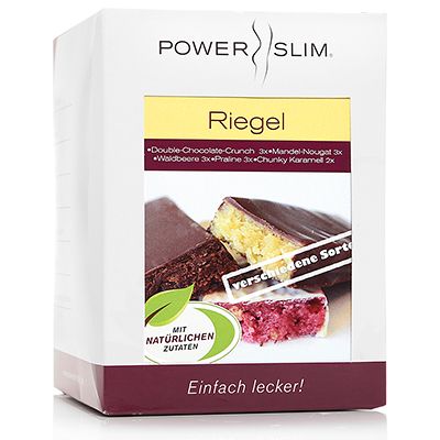 POWER SLIM Snack Box Riegel auf Eiweißbasis 14-tlg. - QVC.de