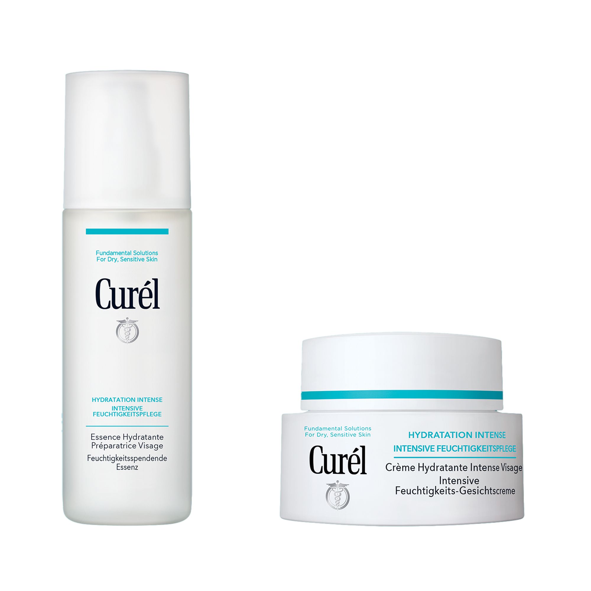 Curél Double Moisturizing Essenz 150ml & Gesichtscreme 40g