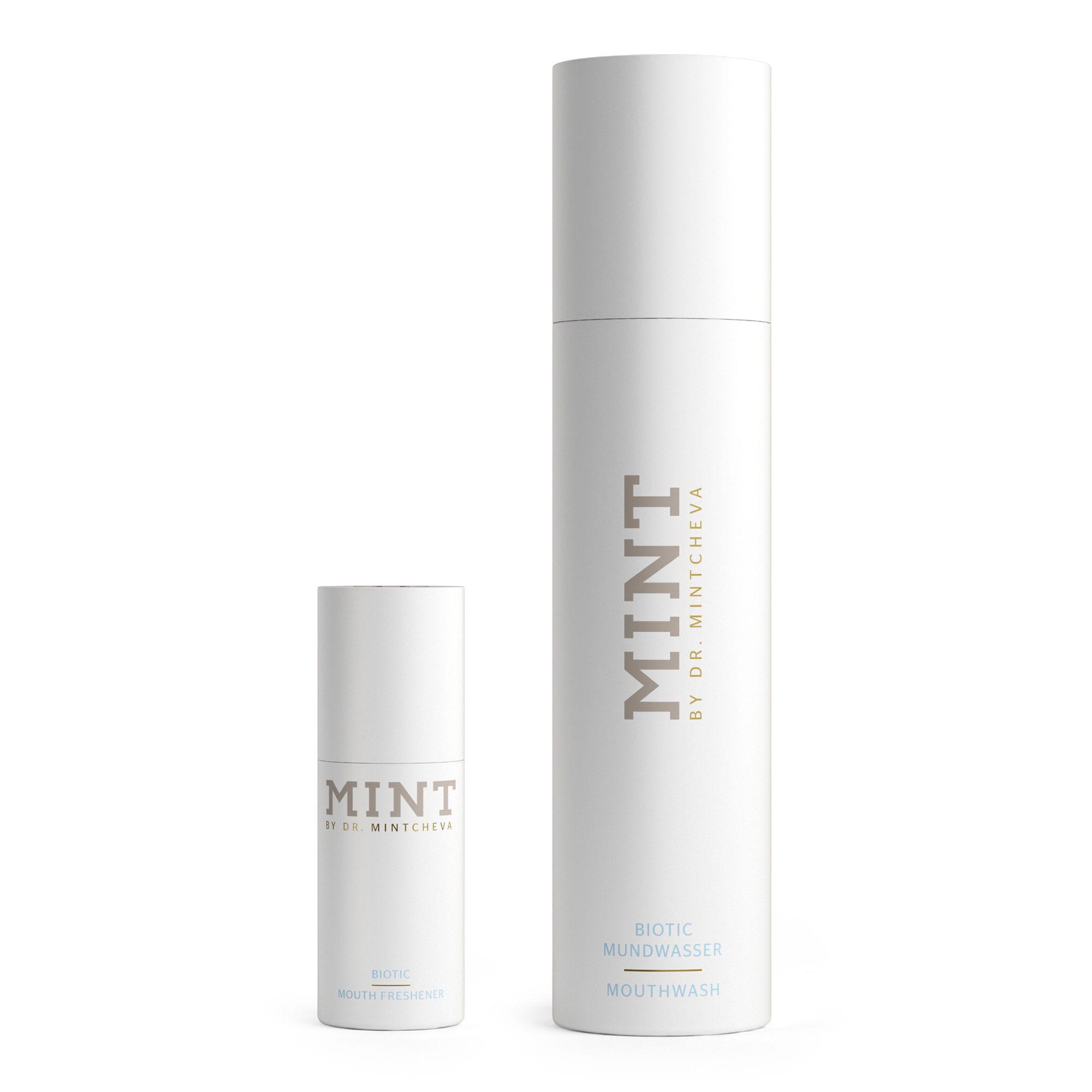 MINT BIOTIC Set aus Mundspray 30ml & Mundwasser 200ml