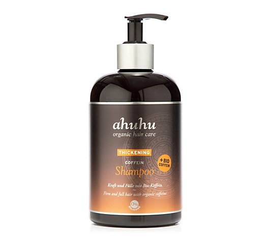 ahuhu organic hair care Bio Coffein Thickening Shampoo 500ml