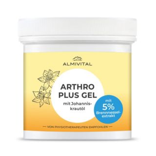 ALMIVITAL Arthro Plus Gel mit 5% Brennnessel- extrakt, 250ml