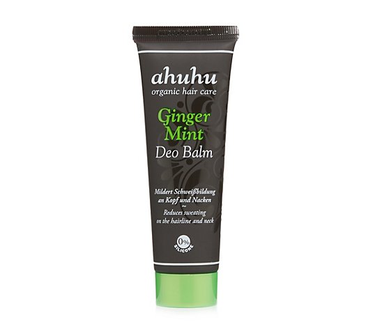 ahuhu organic hair care Ginger Mint Deo Balm 50ml