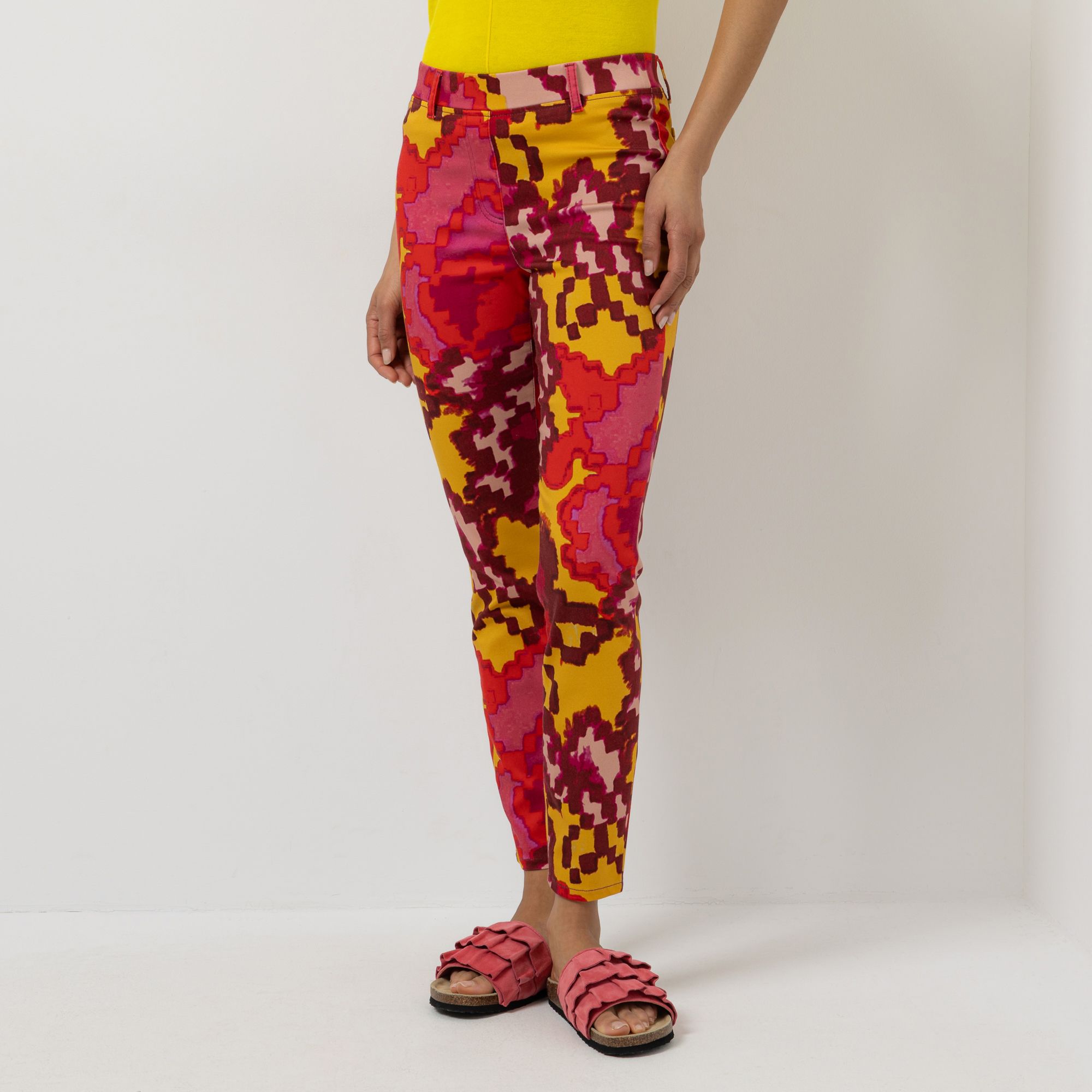 STEFFEN SCHRAUT Jeggings, knöchellang Rundumdehnbund Gürtelschlaufen sehr schmales Bein