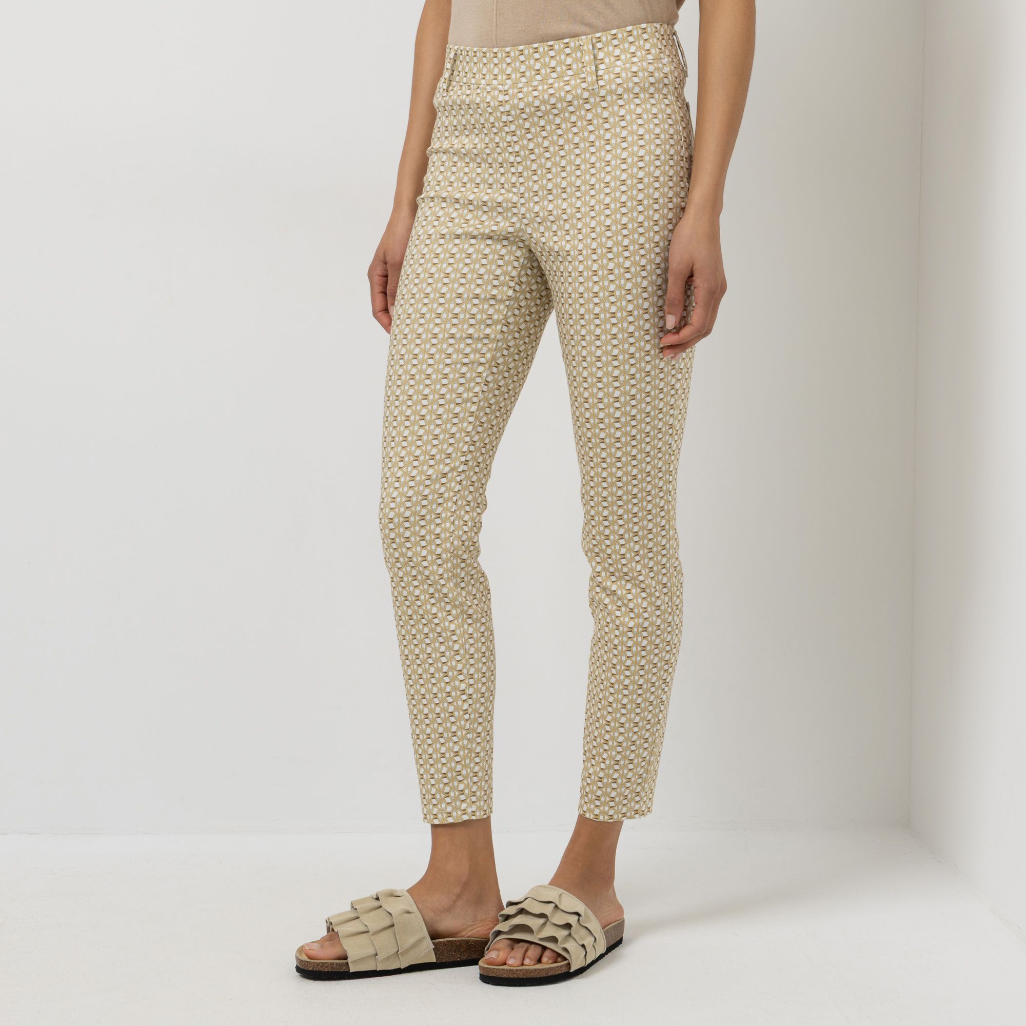 STEFFEN SCHRAUT Jeggings, knöchellang Rundumdehnbund Gürtelschlaufen sehr schmales Bein