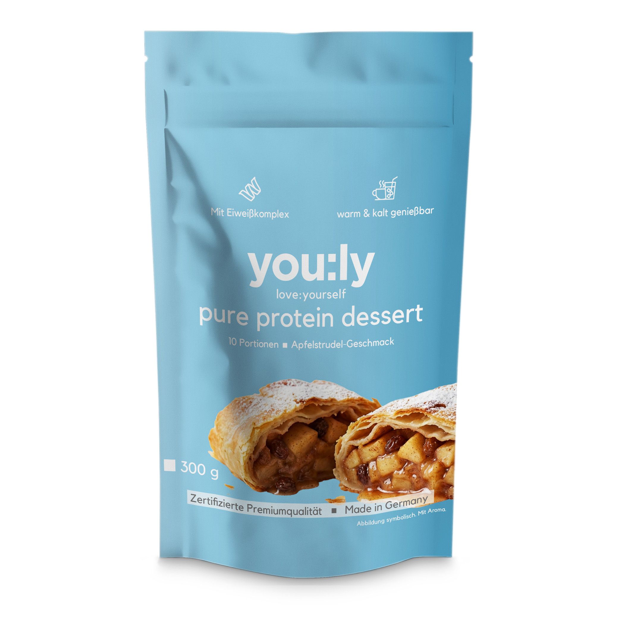 you:ly Pure Protein Dessert, 300g für 10 Portionen