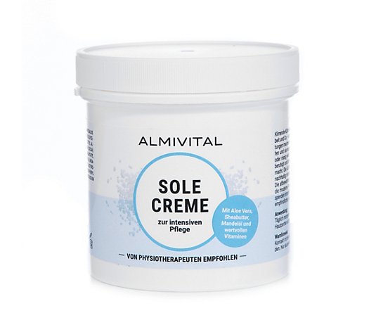 ALMIVITAL Sole Creme zur intensiven Hautpflege 250ml