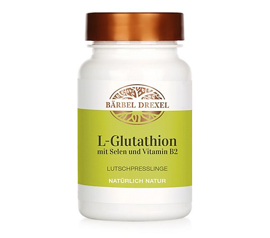 BÄRBEL DREXEL L-Glutathion Lutsch-Presslinge mit Selen & Vitamin B2 90 Stk. für 45 Tage
