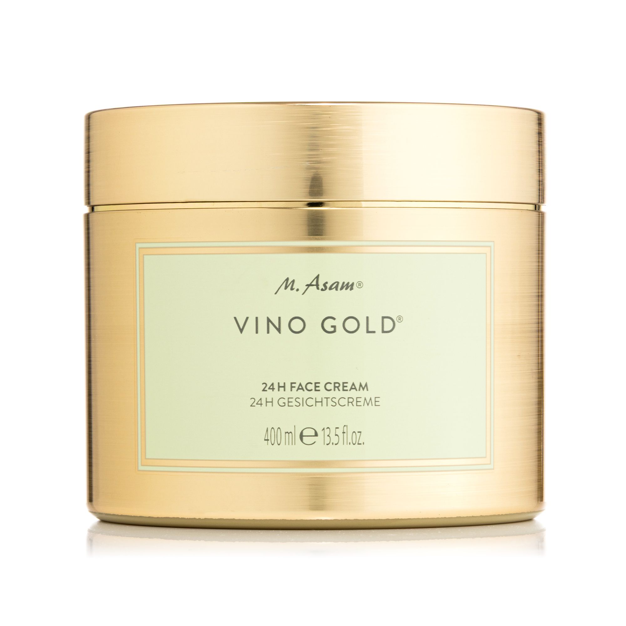  M.ASAM® Vino Gold® 24H Creme 400ml Sondergröße Jubiläums-Edition
