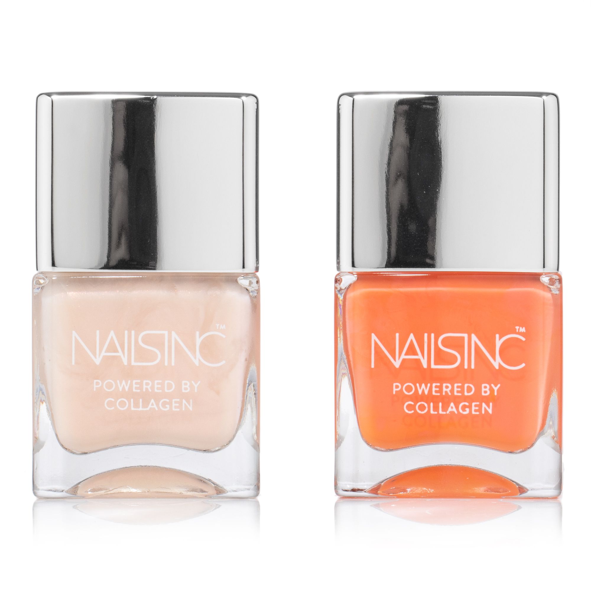 NAILS INC Nagellack mit Kollagen 2x 14ml QVC.de