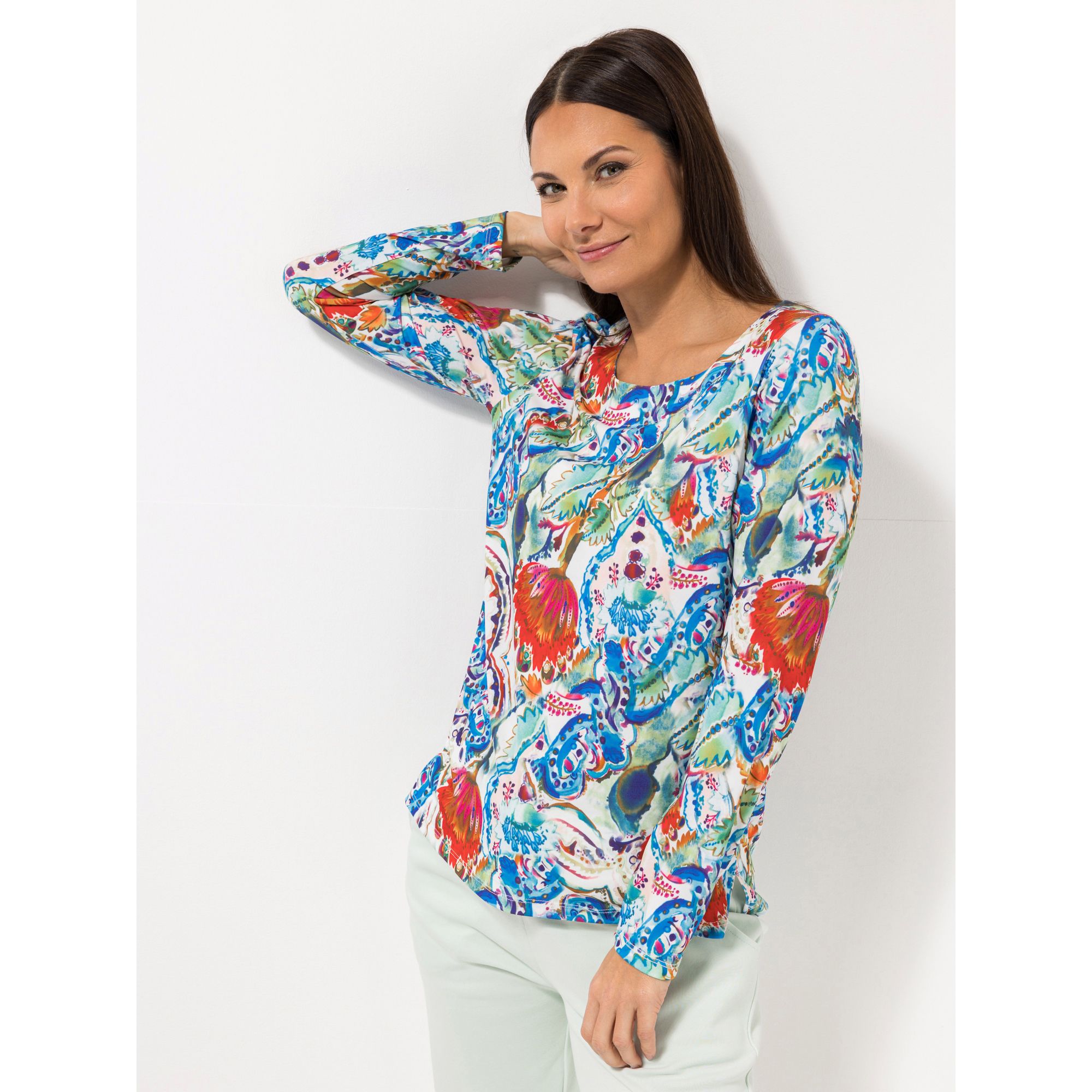 STEFFEN SCHRAUT Shirt, Lissabon 1/1-Arm Rundhalsausschnitt figurumspielend