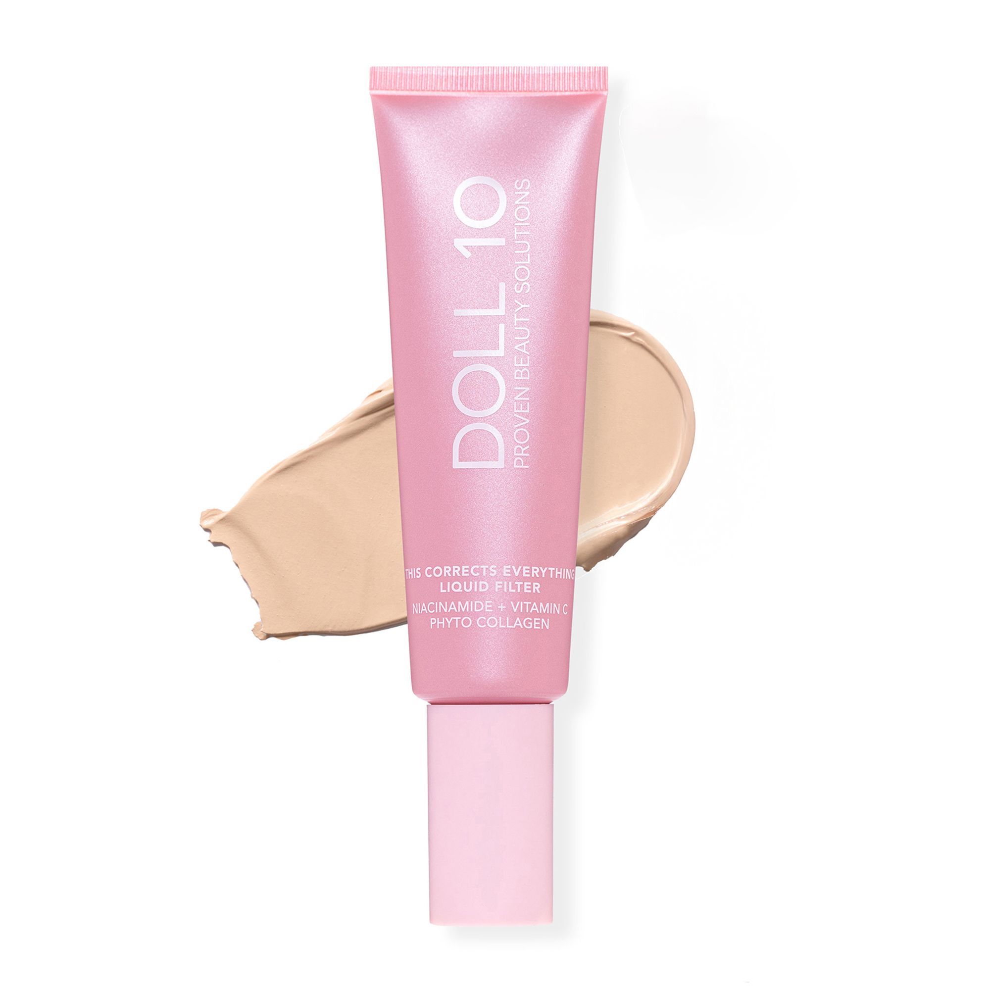 DOLL 10 BEAUTY T.C.E Liquid Filter Foundation mit Niacinamid 30ml