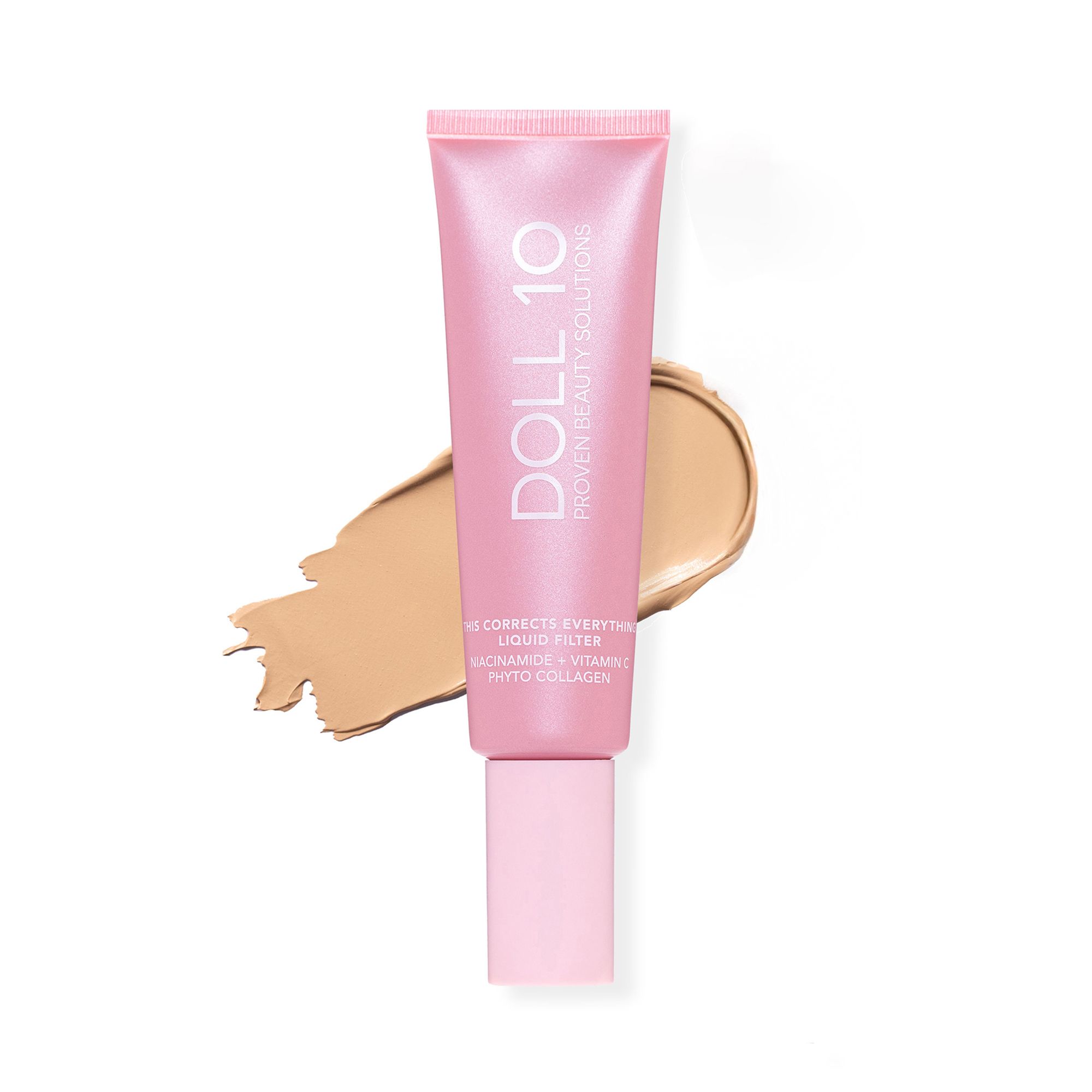 DOLL 10 BEAUTY T.C.E Liquid Filter Foundation mit Niacinamid 30ml