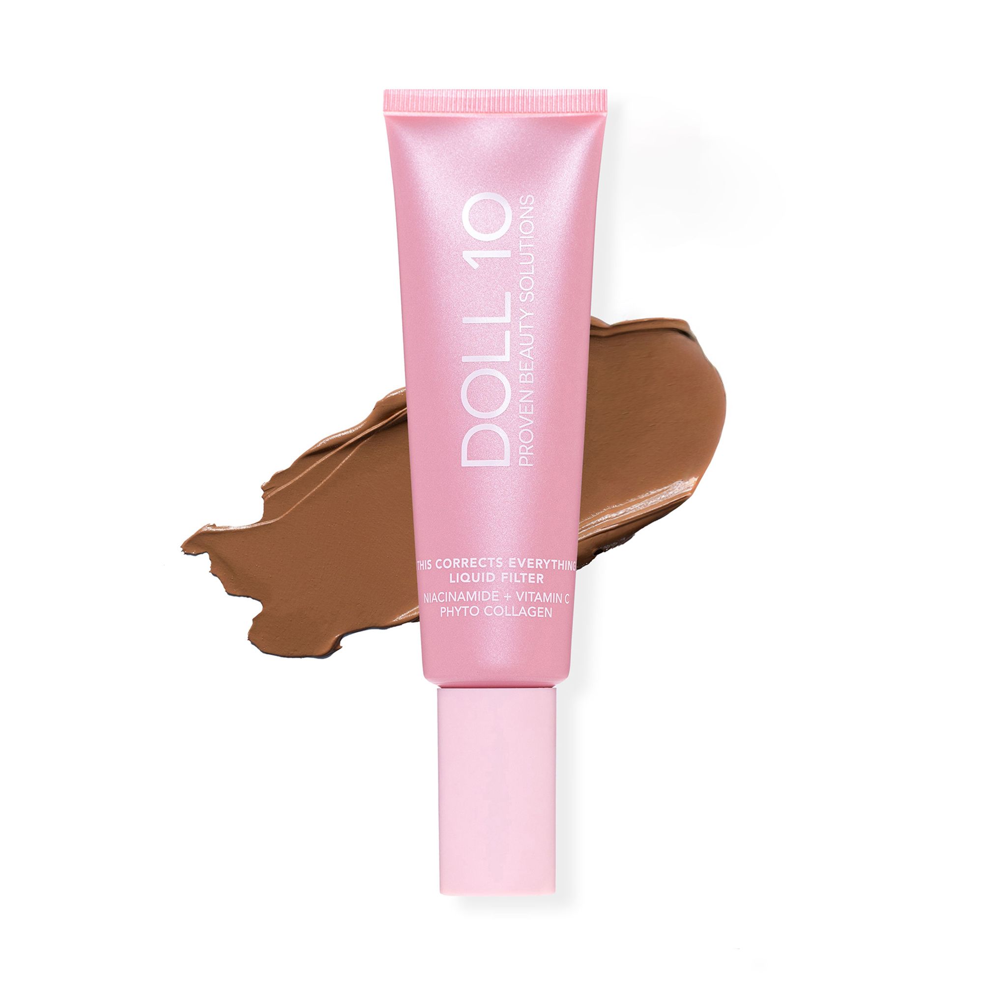DOLL 10 BEAUTY T.C.E Liquid Filter Foundation mit Niacinamid 30ml