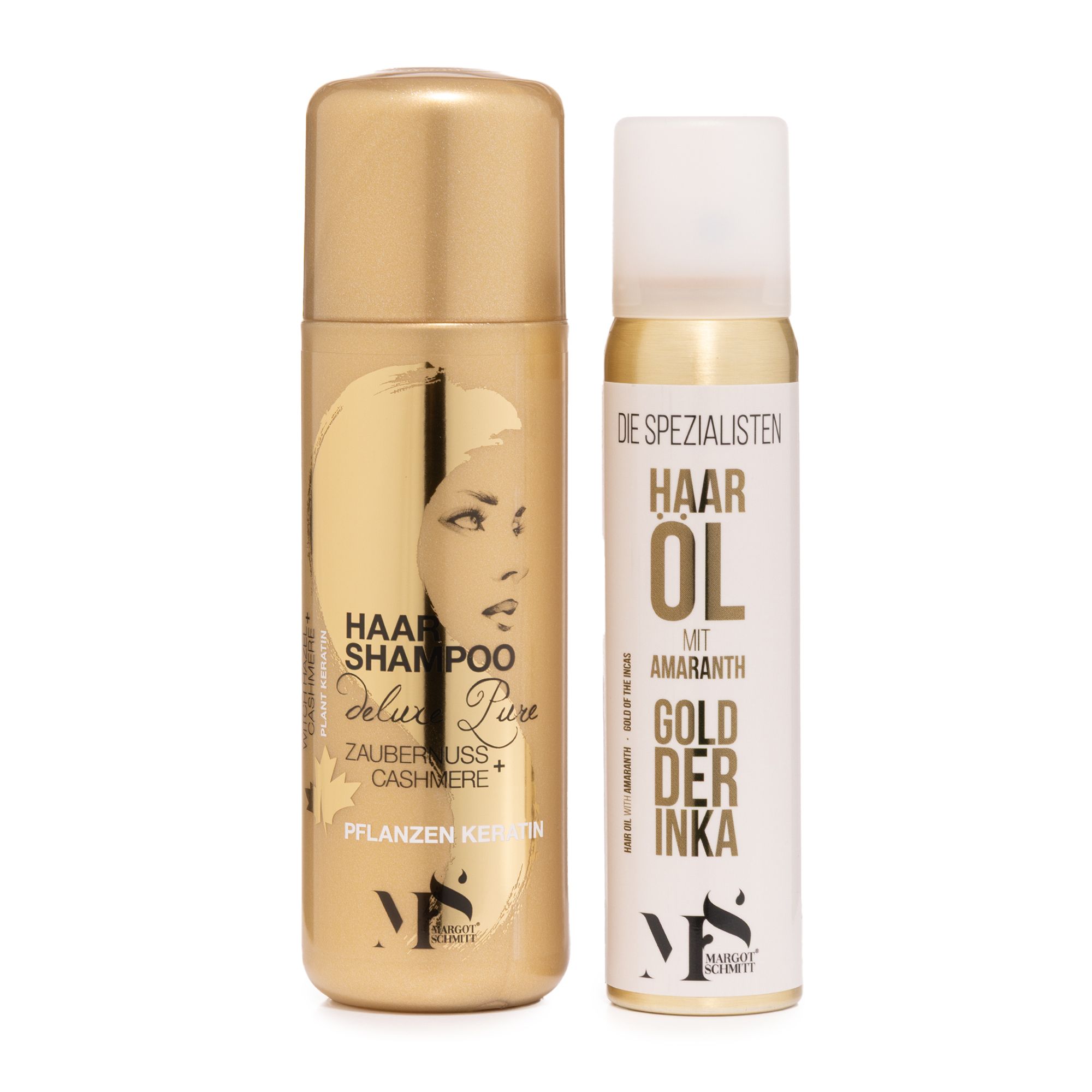 MARGOT SCHMITT® Deluxe Pure Shampoo 250ml, Die Spezialisten Haaröl 100ml