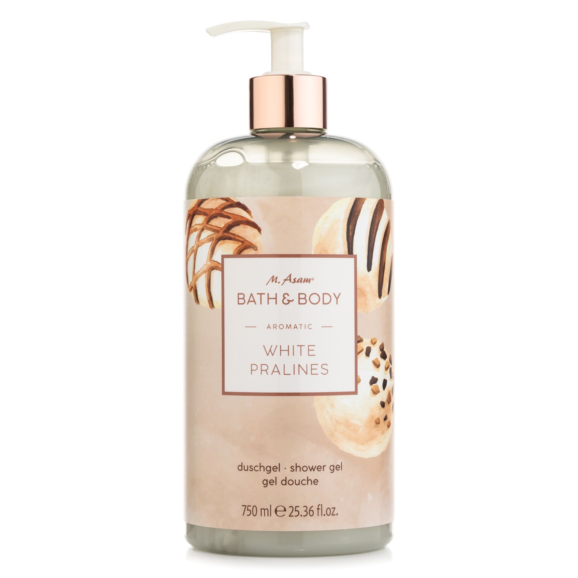 M.ASAM® White Pralines Duschgel 750ml