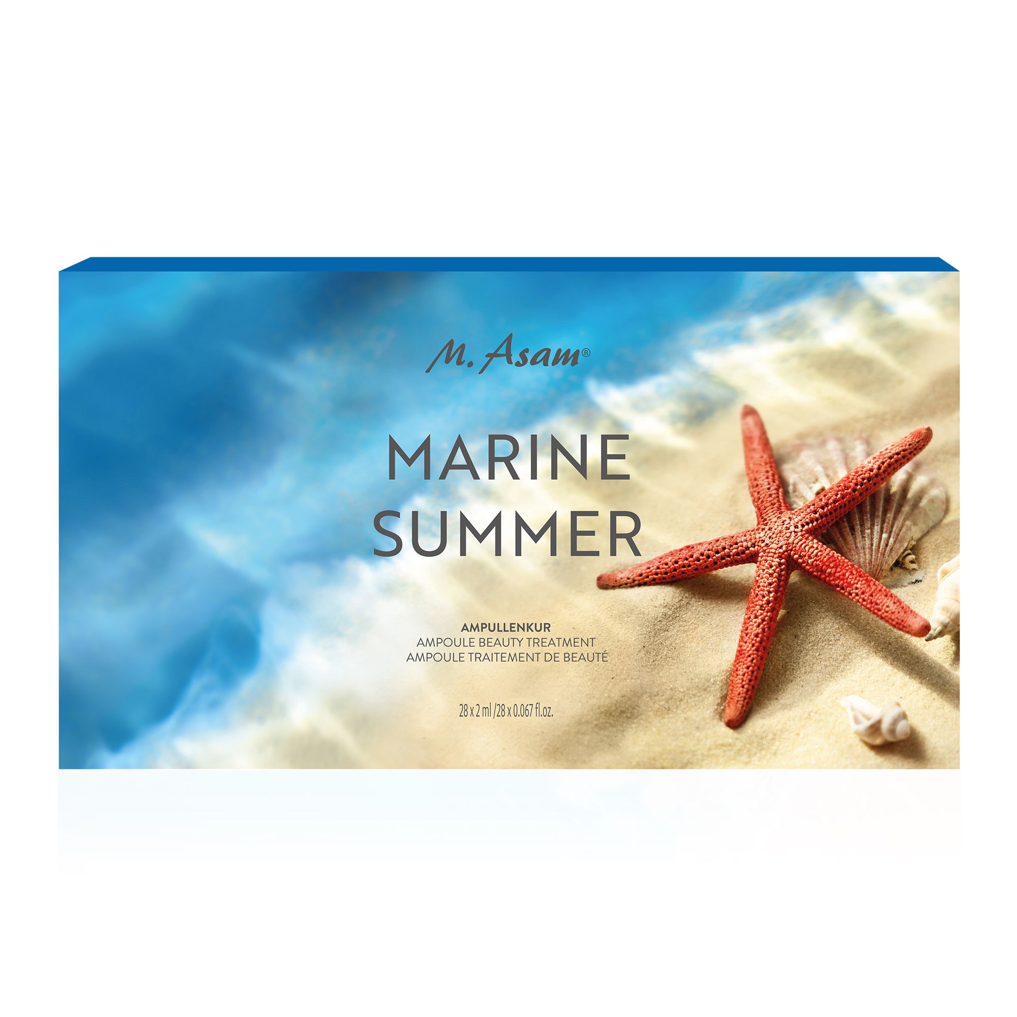 M.ASAM® Ocean Minerals & After Sun Marine Summer Ampullenkur 28x 2ml
