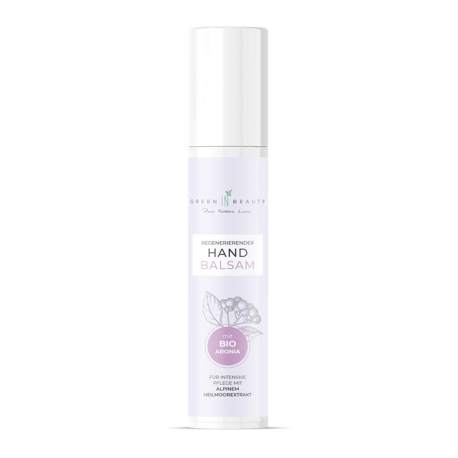 GREEN IN BEAUTY Aronia-Handbalsam für beanspruchte, trockene und gereizte Hände, 100ml