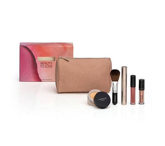 bareMinerals® Beauty To Love Make-up-Set 6tlg. mit Orig. Foundation 8g & Geschenkebox