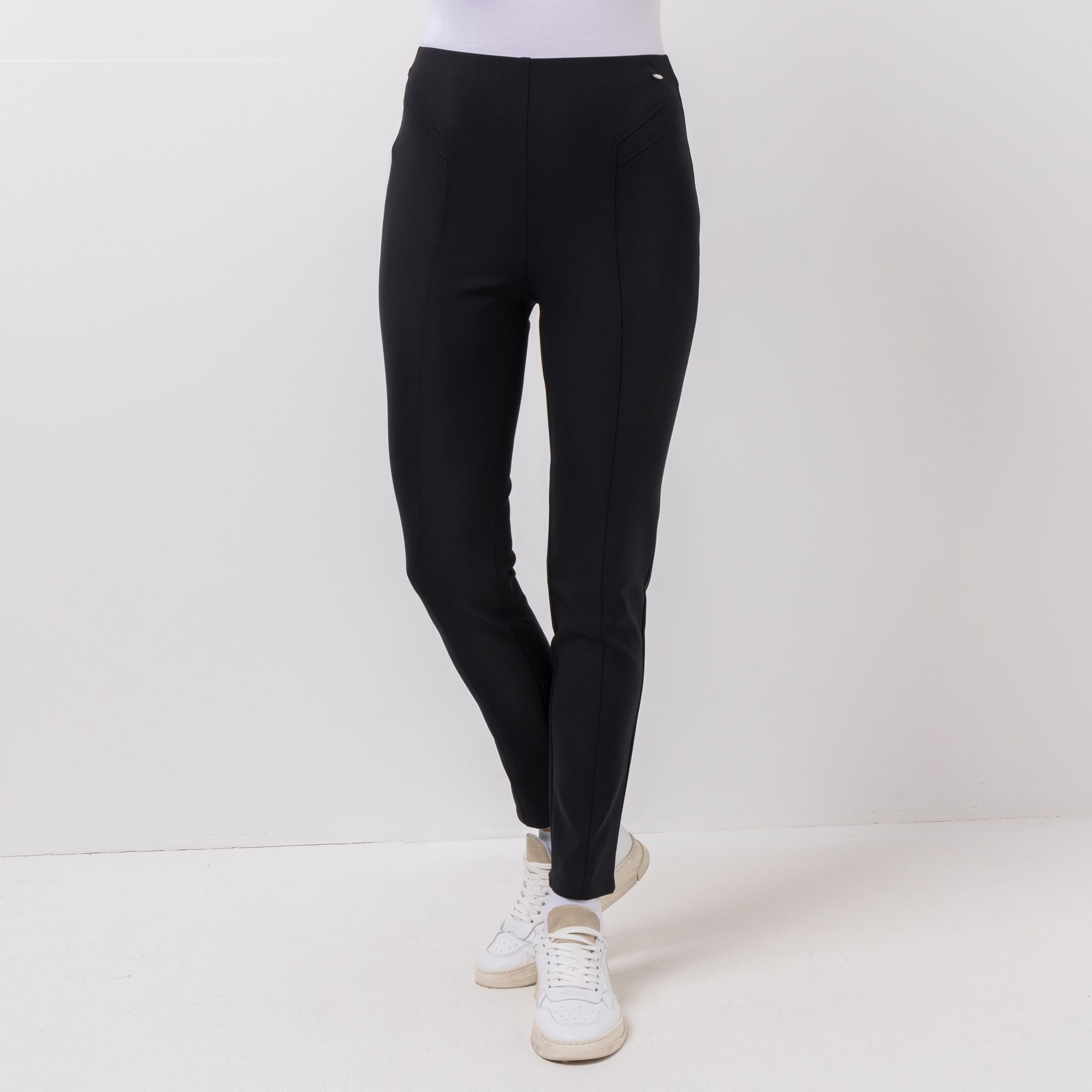 EVA LUTZ Hose, Ellen knöchellang Rundumdehnbund schmales Bein