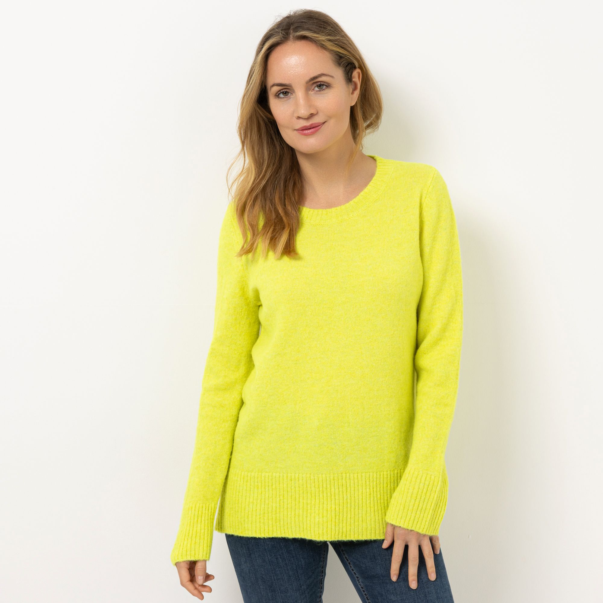 DAWID by Dawid Tomaszewski Pullover, Langarm Schlitz hinten leger weit