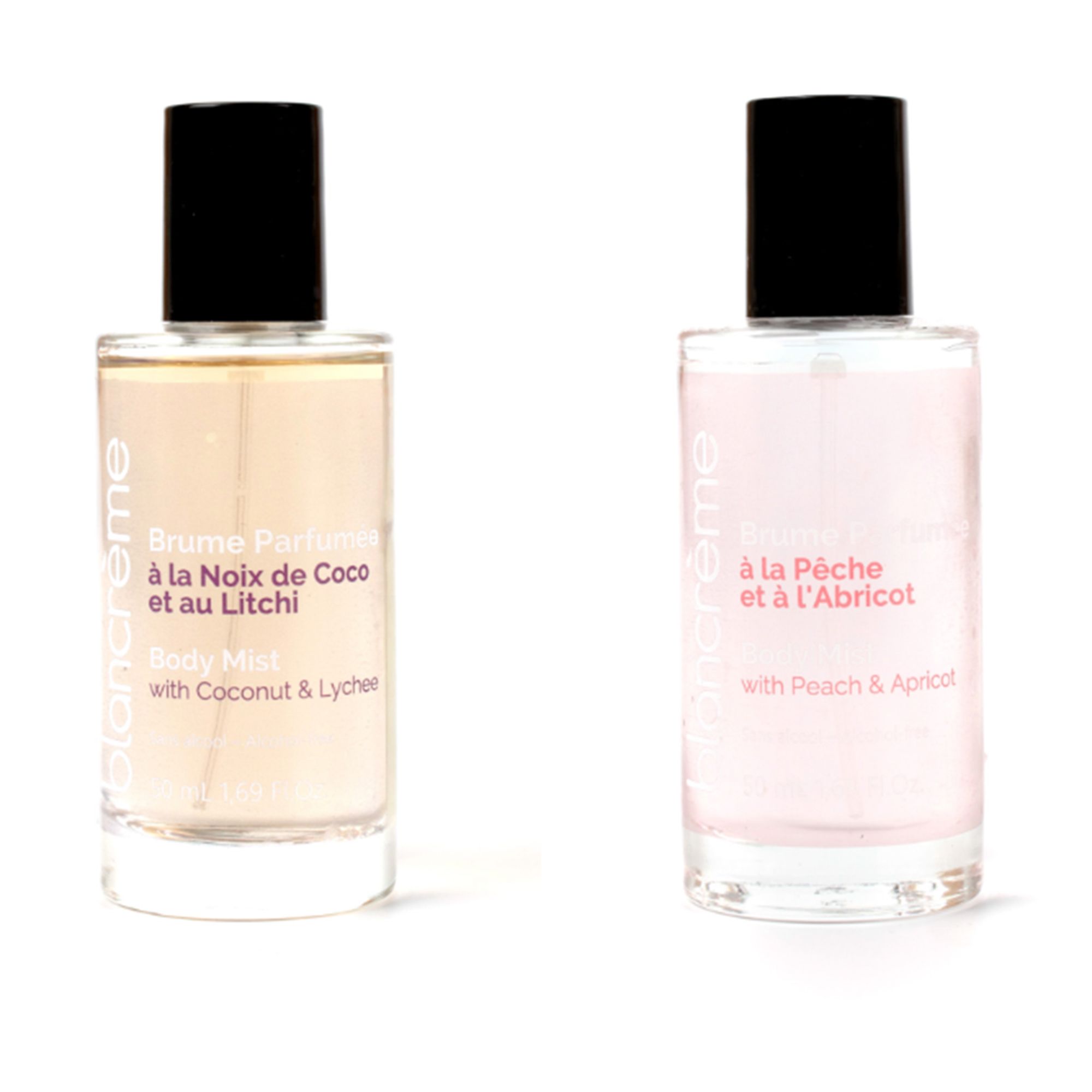 BLANCRÈME Hydrating Mist Peach & Coconut 2x 50ml