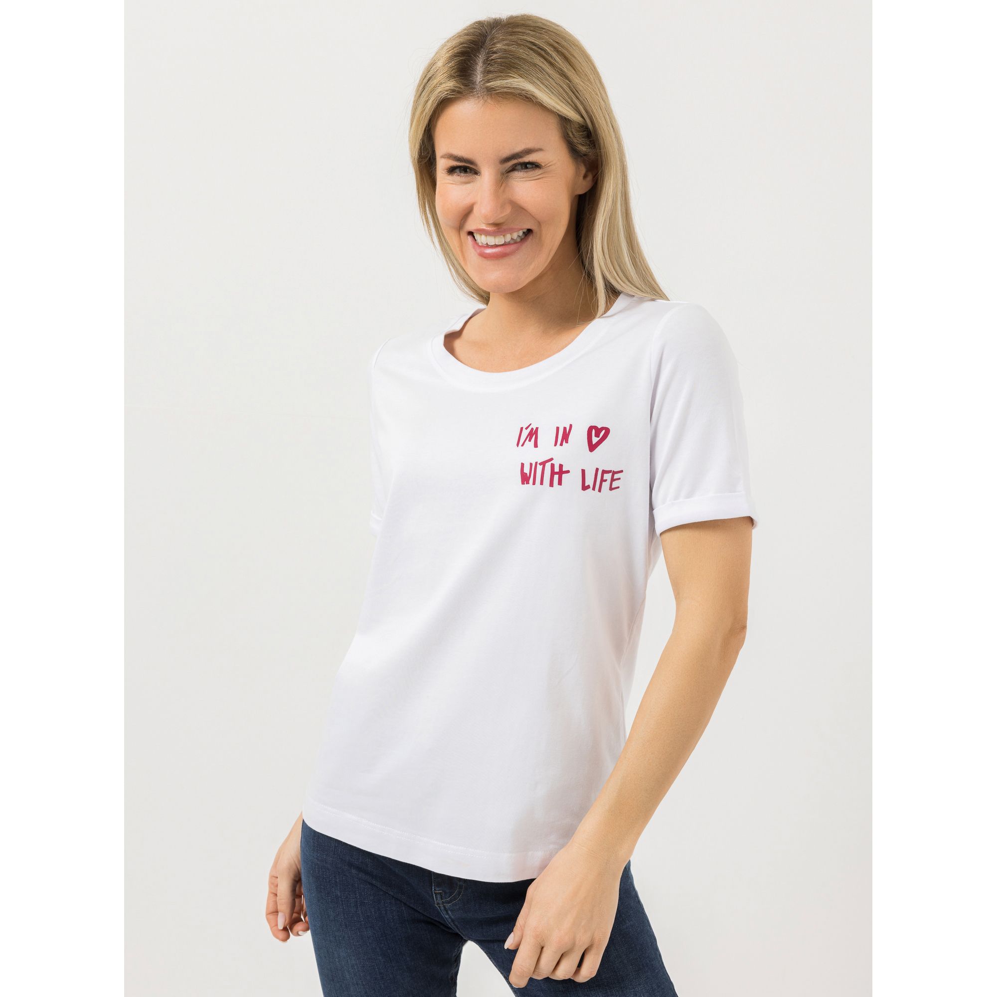 DAWID by Dawid Tomaszewski Shirt, 1/2-Arm platzierter Print figurumspielend