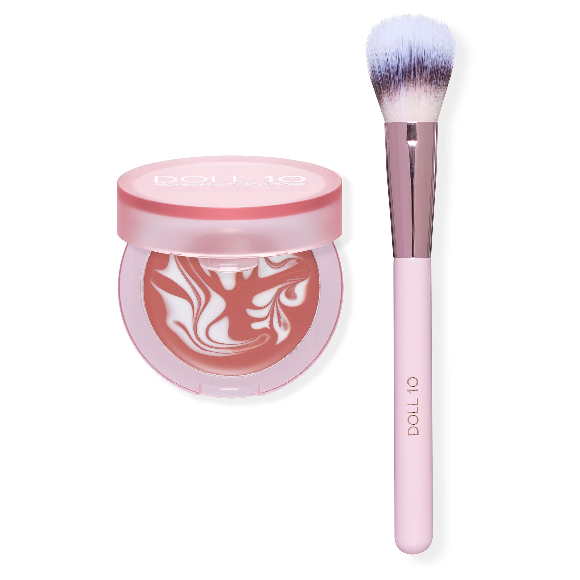 DOLL 10 BEAUTY Liquid Filter Serum Blush 3,36g mit Pinsel