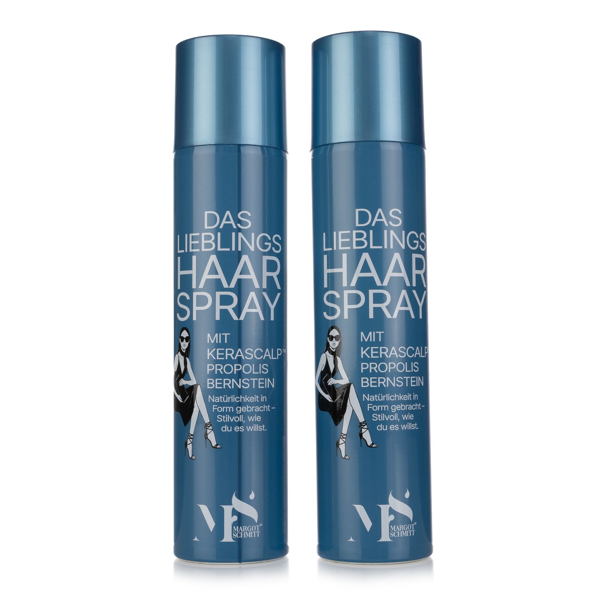 MARGOT SCHMITT® Lieblinge Haarspray Duo mit Kerascalp™ 2x 300ml