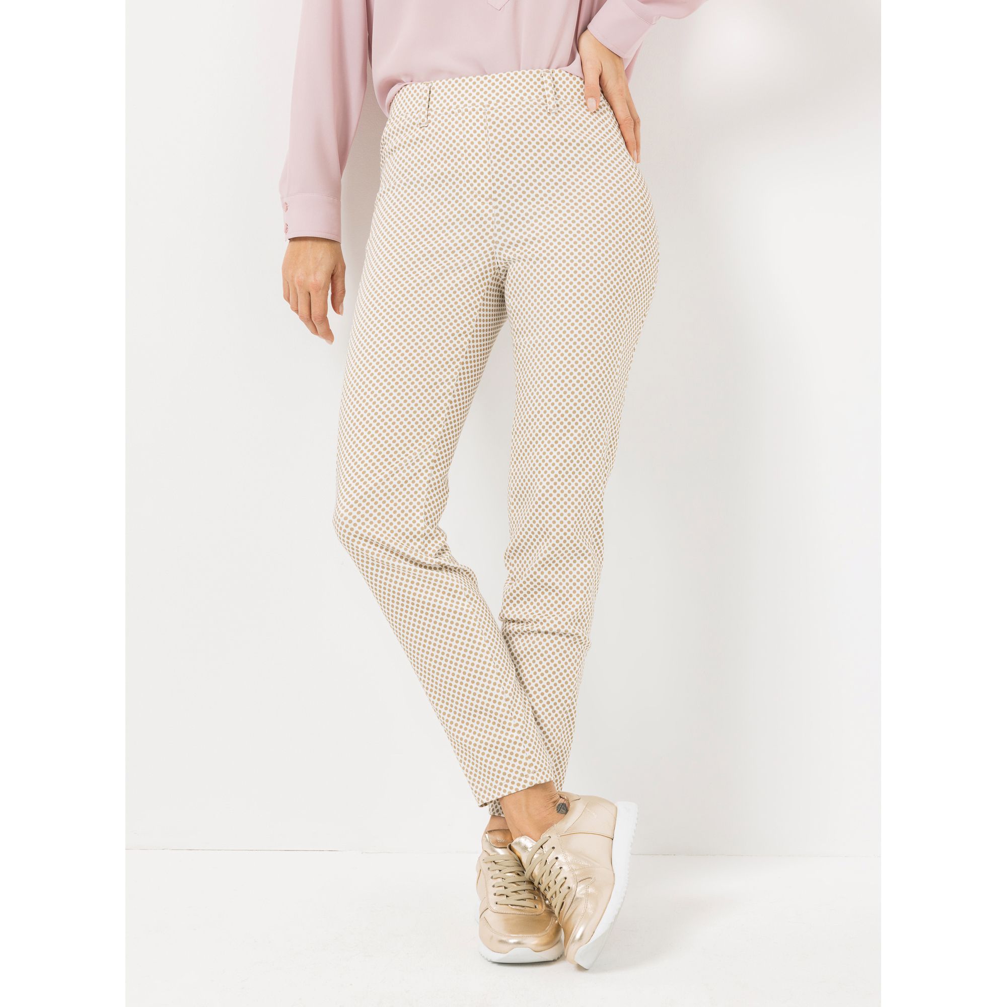 STEFFEN SCHRAUT Jeggings Rundumdehnbund bedruckt sehr schmales Bein