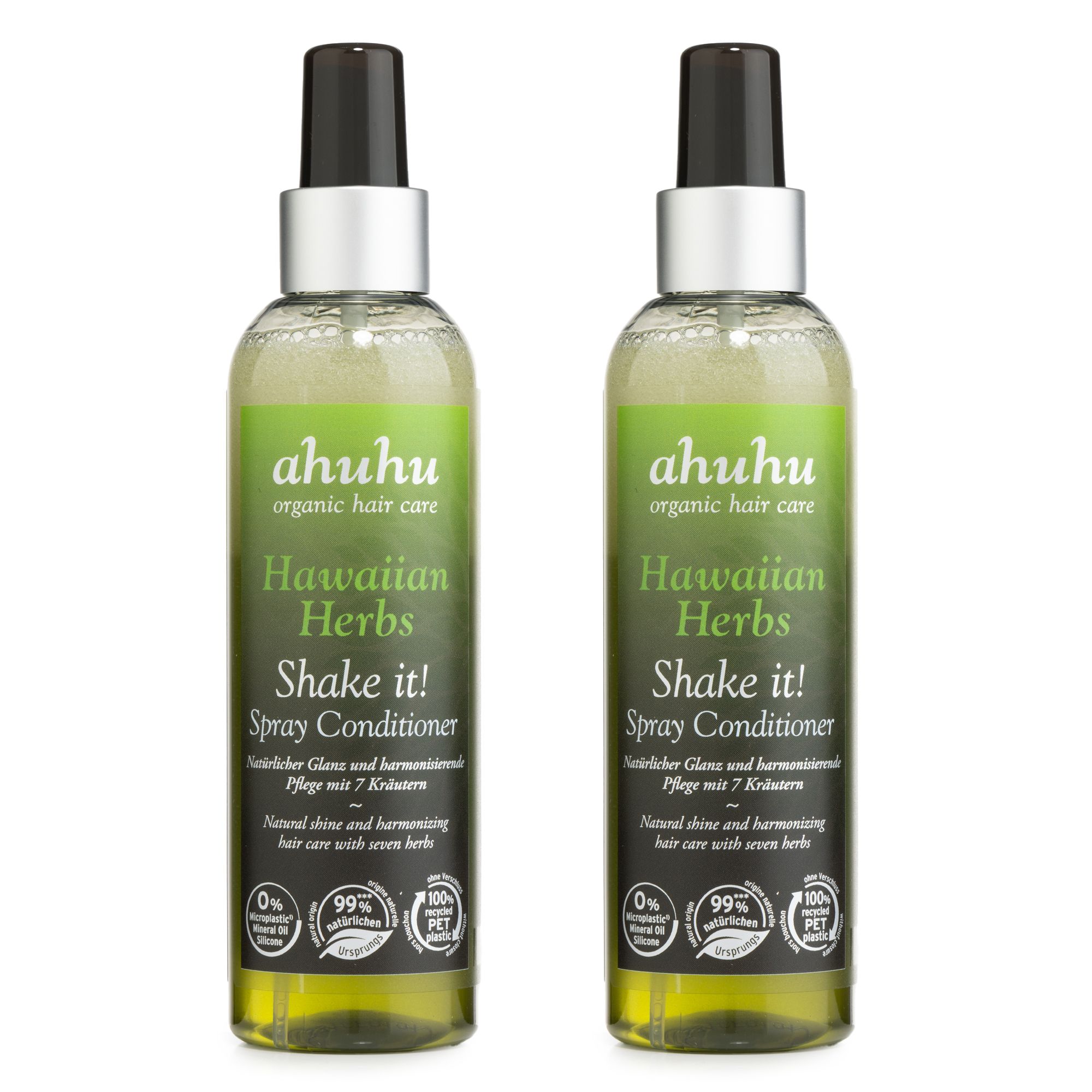 ahuhu Hawaiian Herbs Shake It! Spray Conditioner 2x200ml