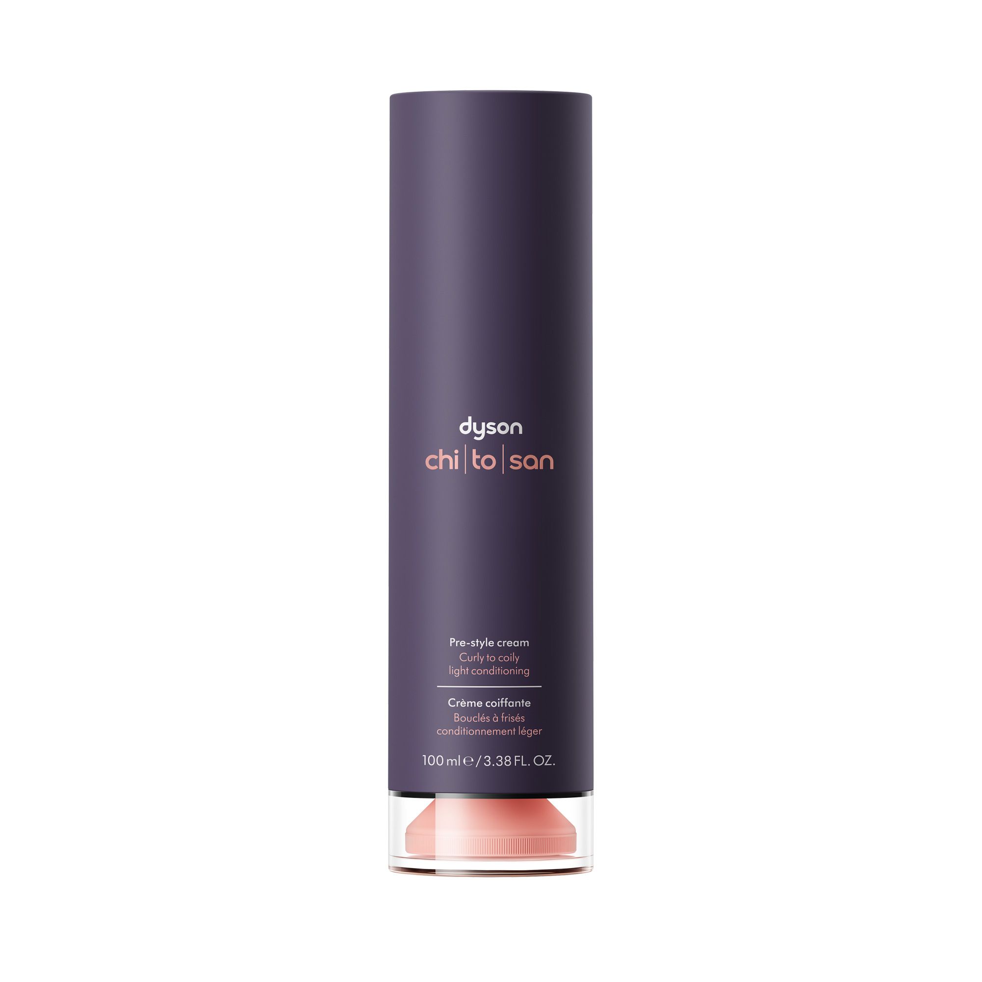  DYSON Chitosan™ Pre-Style Cream für lockiges bis krauses Haar, leichte Pflege,100 ml