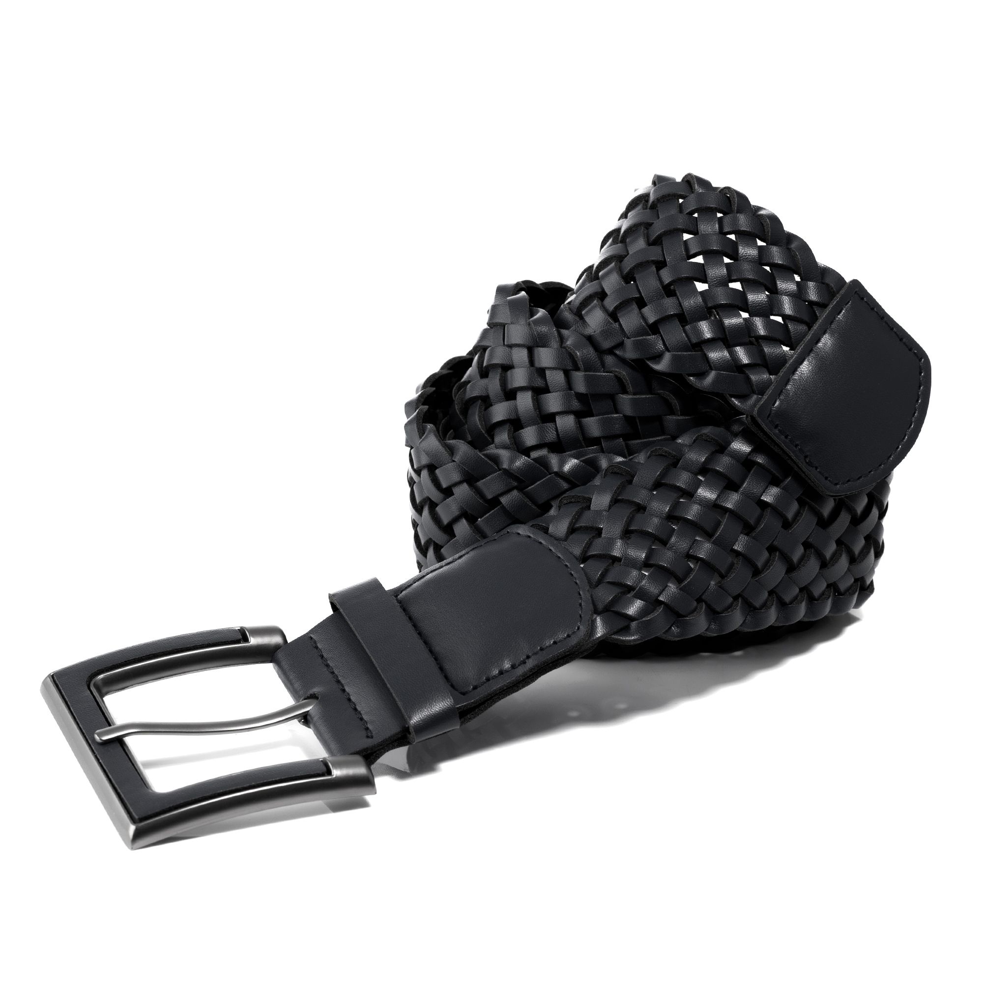 KIM & CO. Gürtel Material-Mix elastischer Gurt geflochten