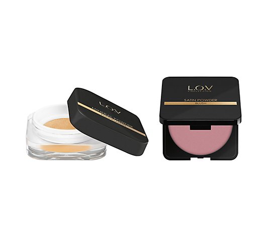 L.O.V COLLECTION by Astrid Rudolph Make-Up Duo Mineral Powder Foundation & Rouge
