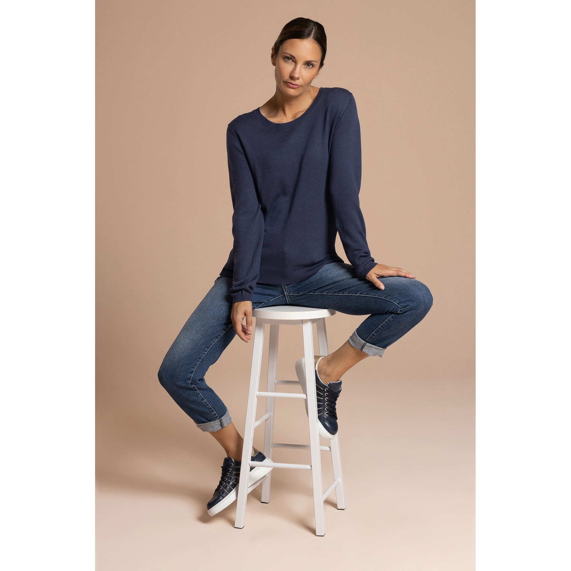 STEFFEN SCHRAUT Pullover Kuba 1/1-Arm Reißverschluss figurumspielend