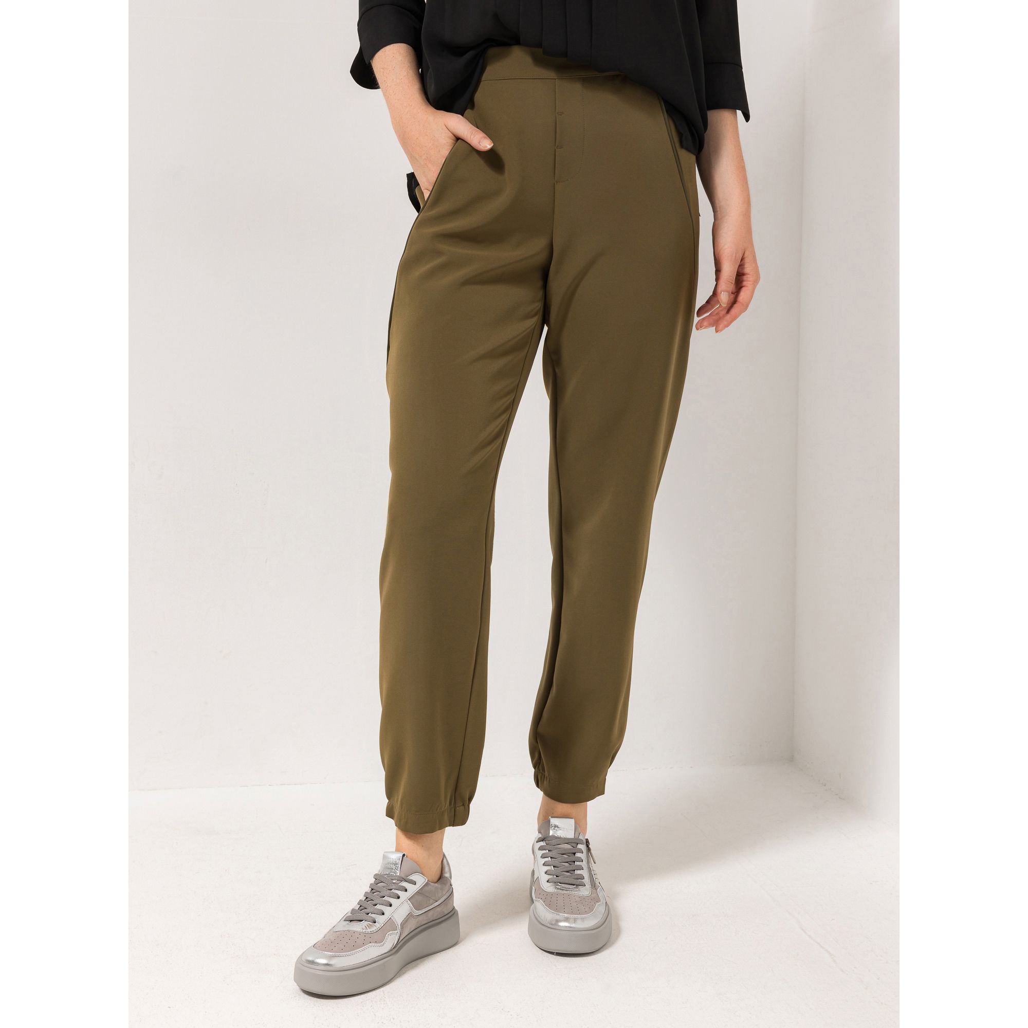 STEFFEN SCHRAUT Hose New York knöchellang abgesetzte Paspeln konischer Beinverlauf