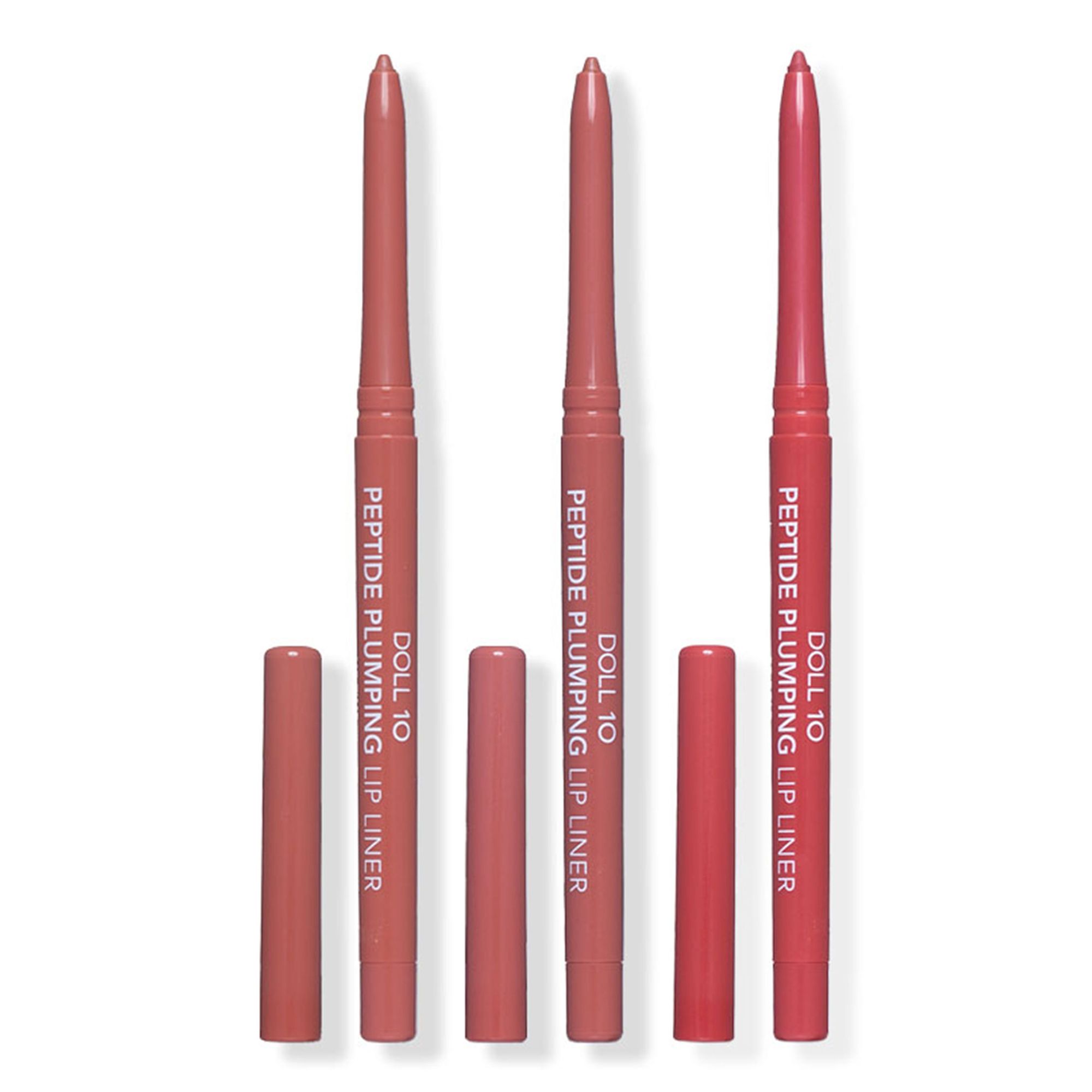 DOLL 10 BEAUTY Peptide Plumping Lipliner-Set 3x0,35g