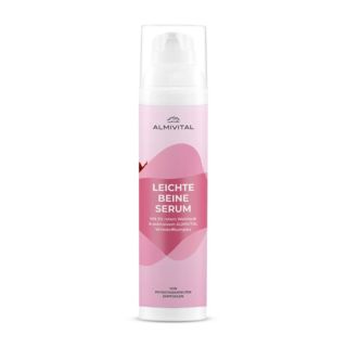 ALMIVITAL Leichte Beine Serum mit 5% rotem Weinlaub im Spender 200ml