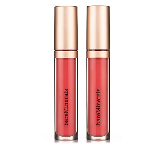 bareMinerals® Lipgloss-Balsam Hero Duos Minerlist Gloss Balm 2x 4ml