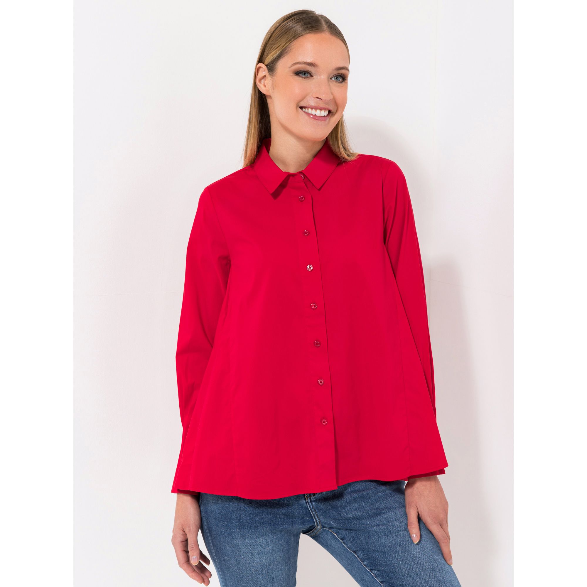 STEFFEN SCHRAUT Bluse, Florenz 1/1-Arm weiter Rücken leger weit