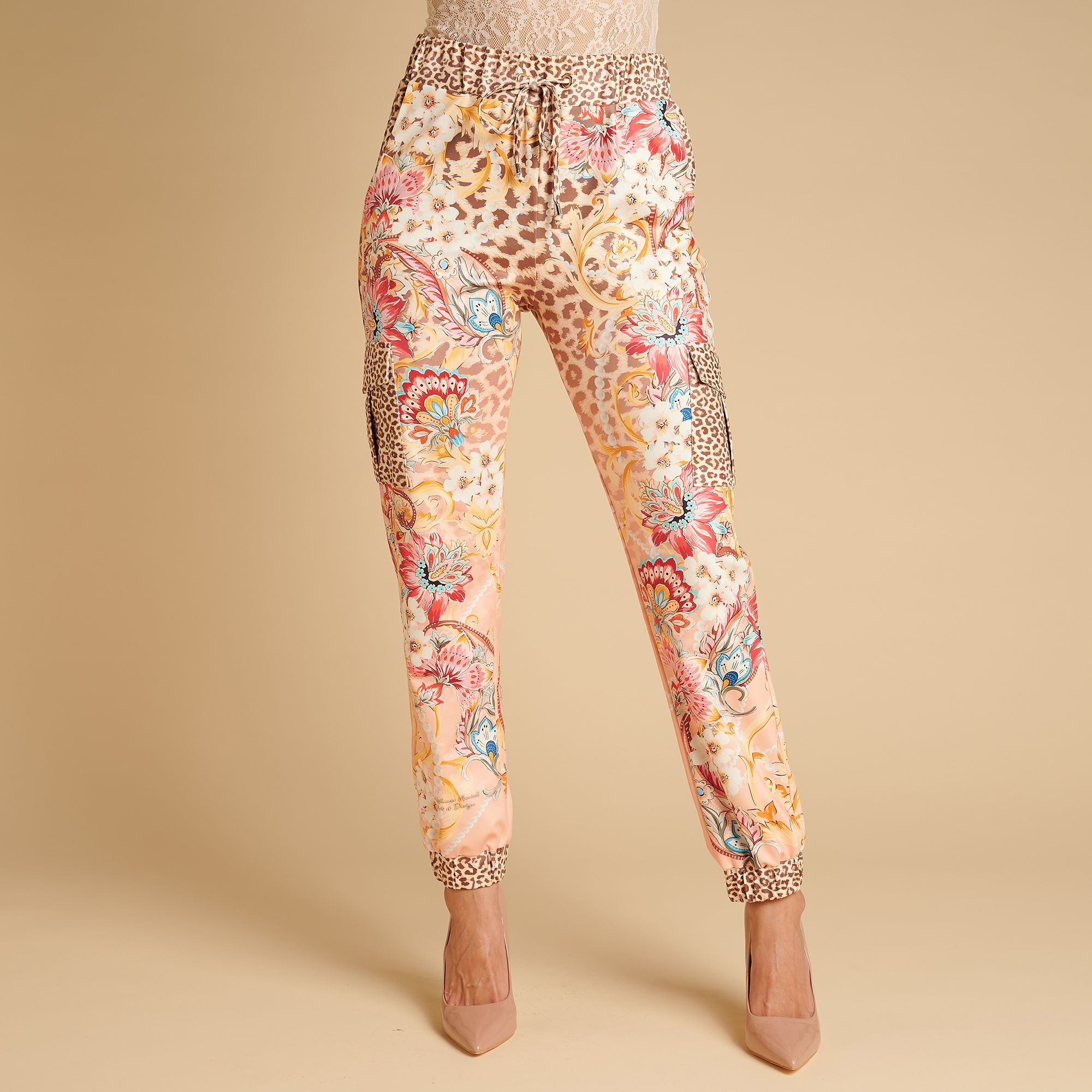 SCHIFFHAUER MUNICH® Hose, Jersey elastisch Rundumdehnbund knöchellang