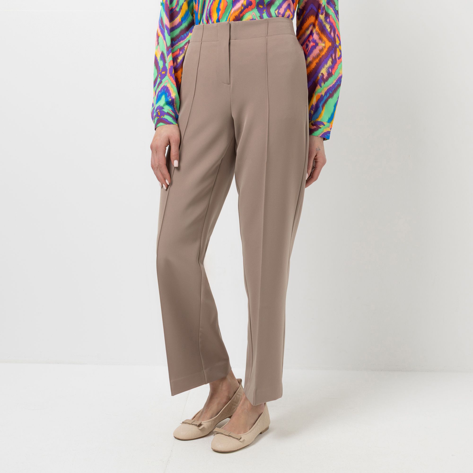 STEFFEN SCHRAUT Hose, lange Form Seitennahttaschen teilelastischer Bund gerades Bein