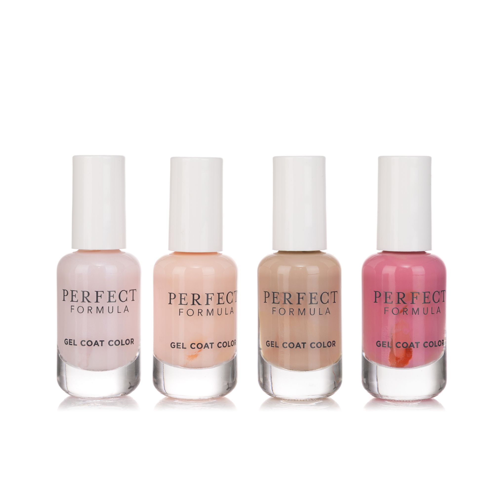 PERFECT FORMULA Nagellack-Set Gel Coat Color 4x8ml