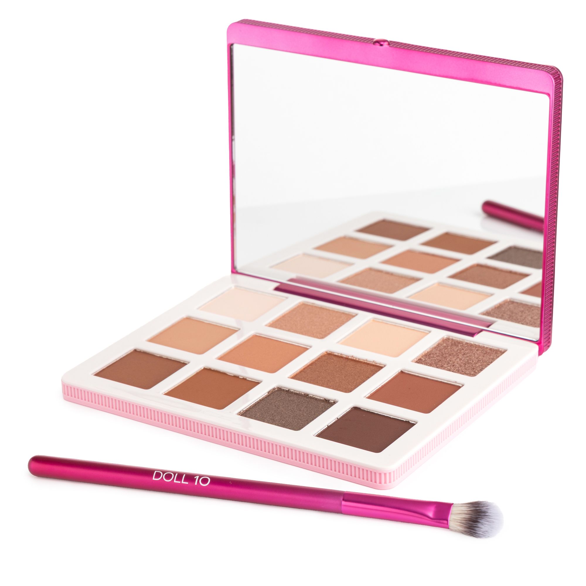 DOLL 10 BEAUTY Doll Squad Lidschatten Palette 19,2g mit Pinsel
