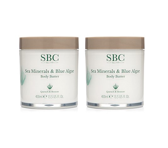 SBC Sea Minerals & Blue Algae Body Butter-Duo je 400ml