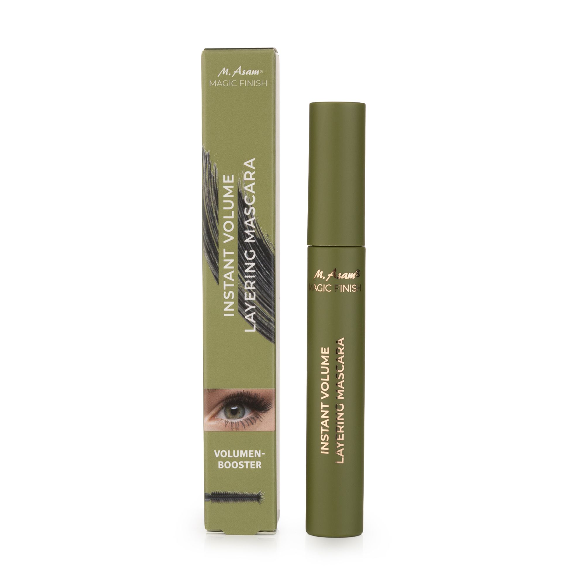 M.ASAM® Magic Finish Instant Volume Layering Mascara Schwarz 10ml