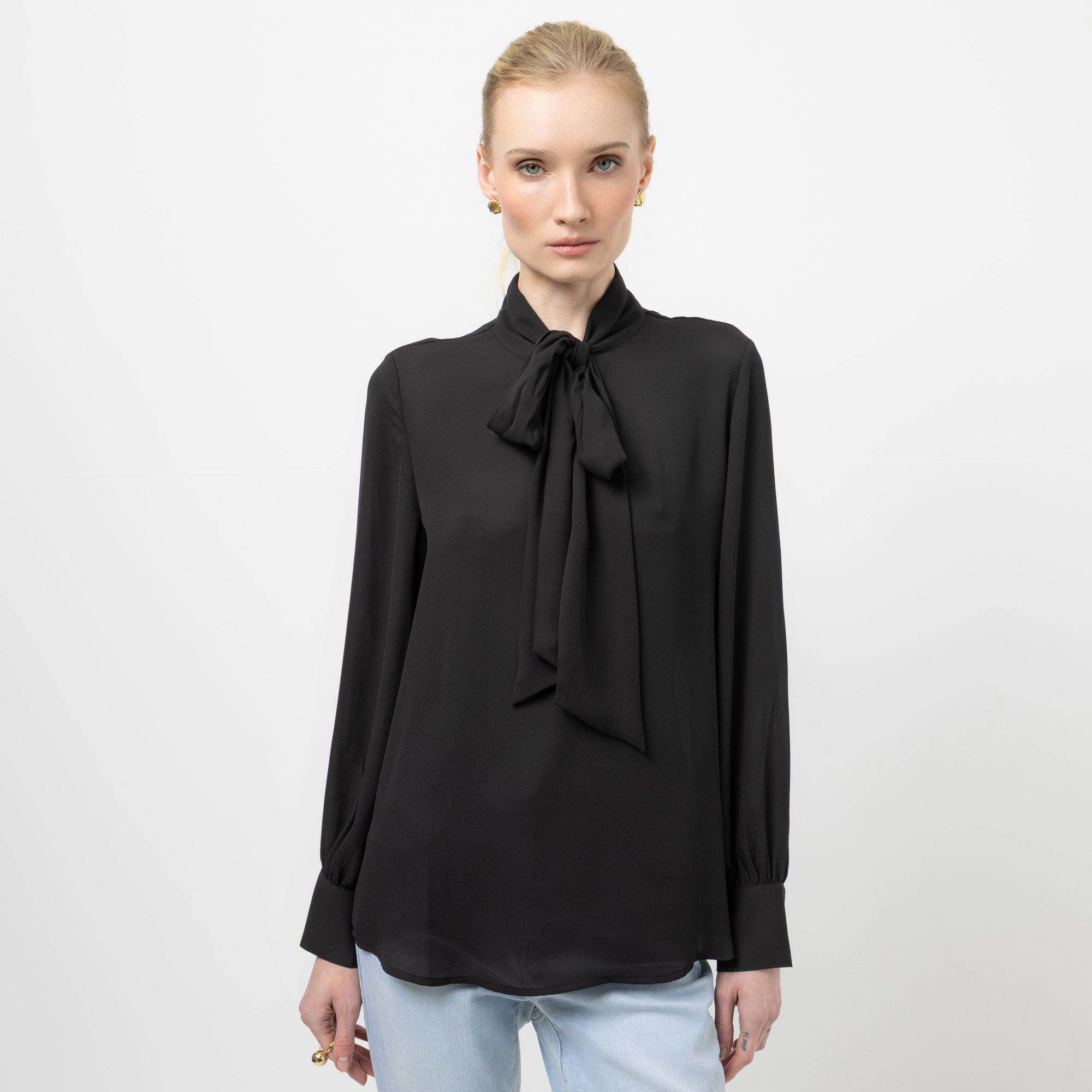 STEFFEN SCHRAUT Bluse Schluppe Manschette leger weit